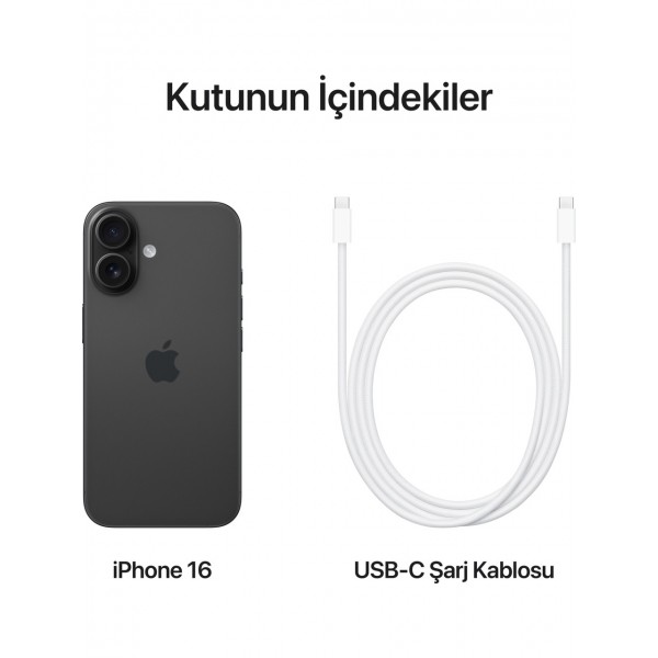iPhone 16 512GB Siyah